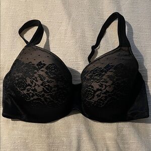 Soma Black Floral Lace Bra
